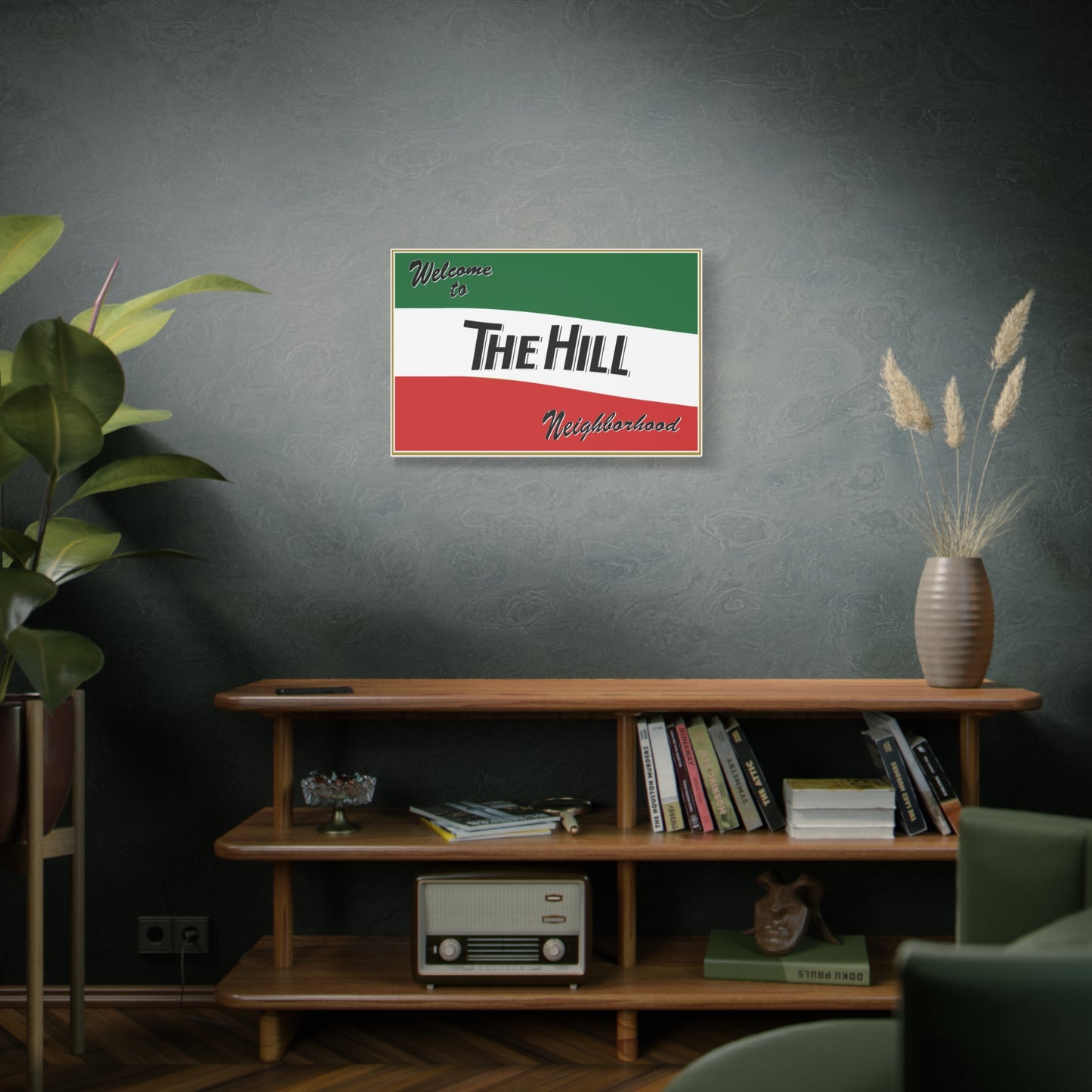 Stretched Canvas - Welcome to The Hill Neighborhood