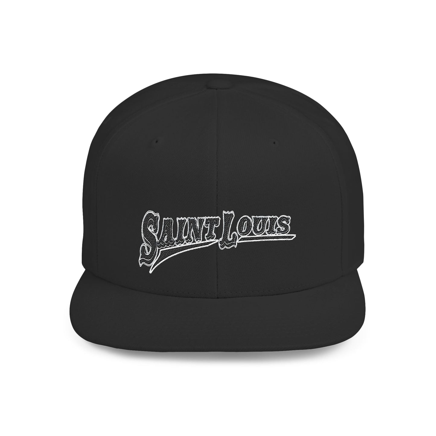 Flat Bill Snapback - Saint Louis Ball Cap Printify