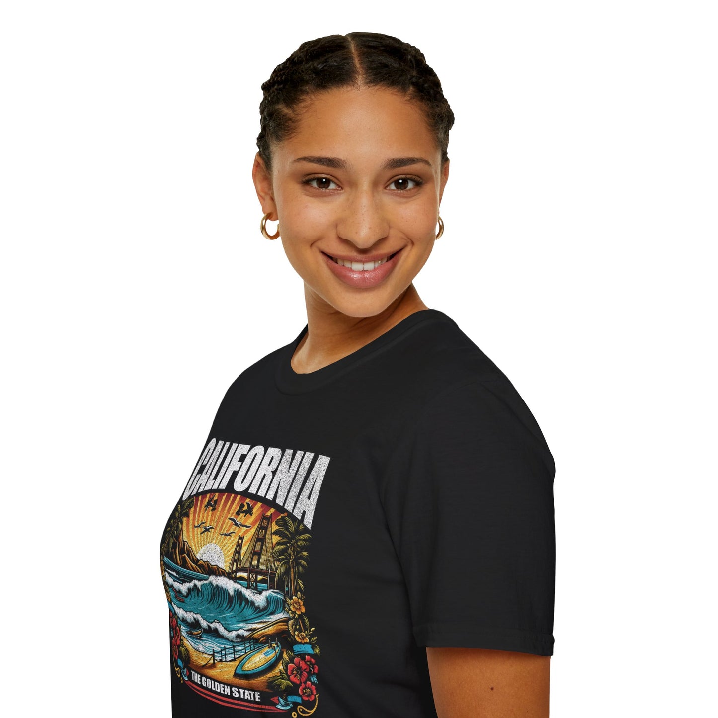 California The Golden State Graphic Tee