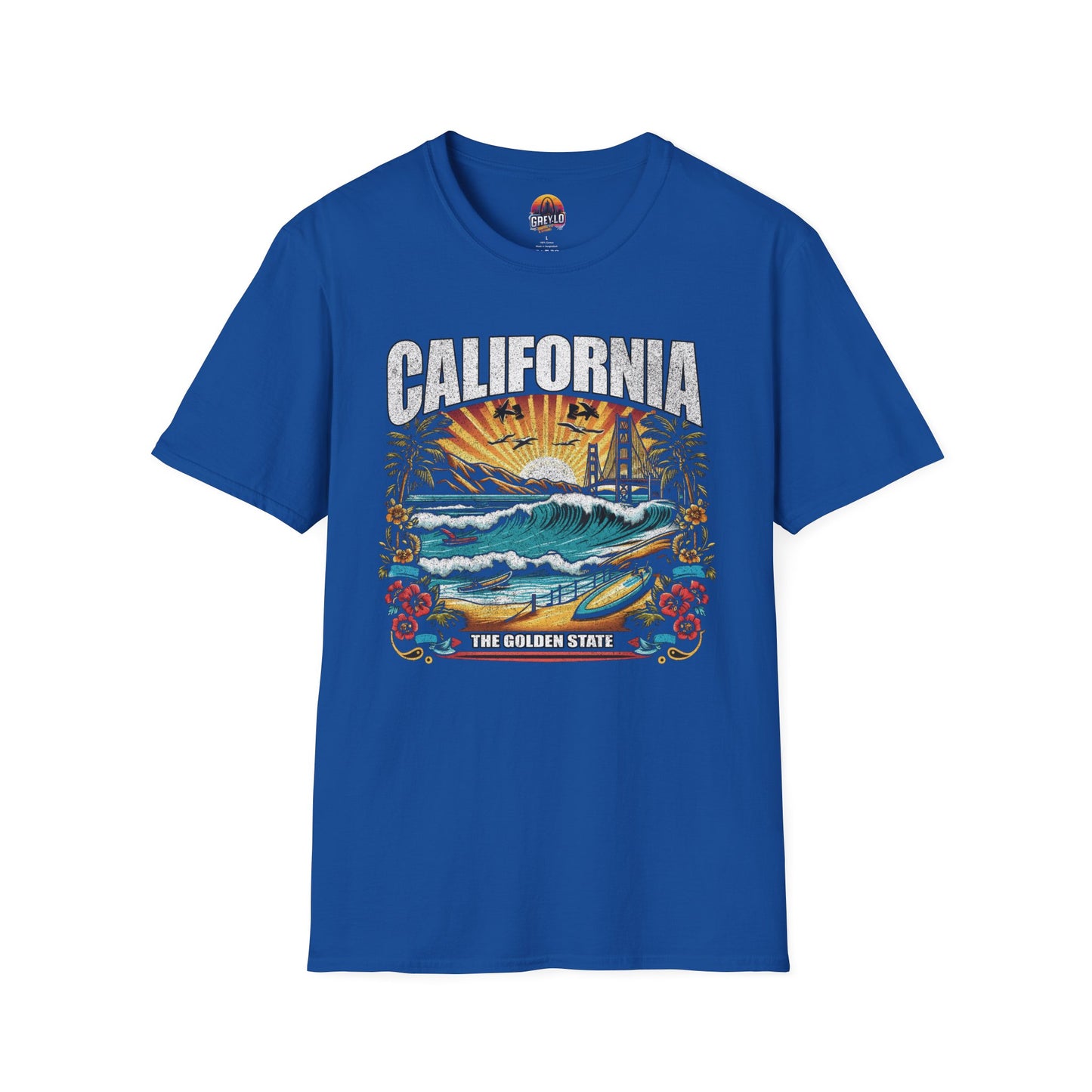 California The Golden State Graphic Tee