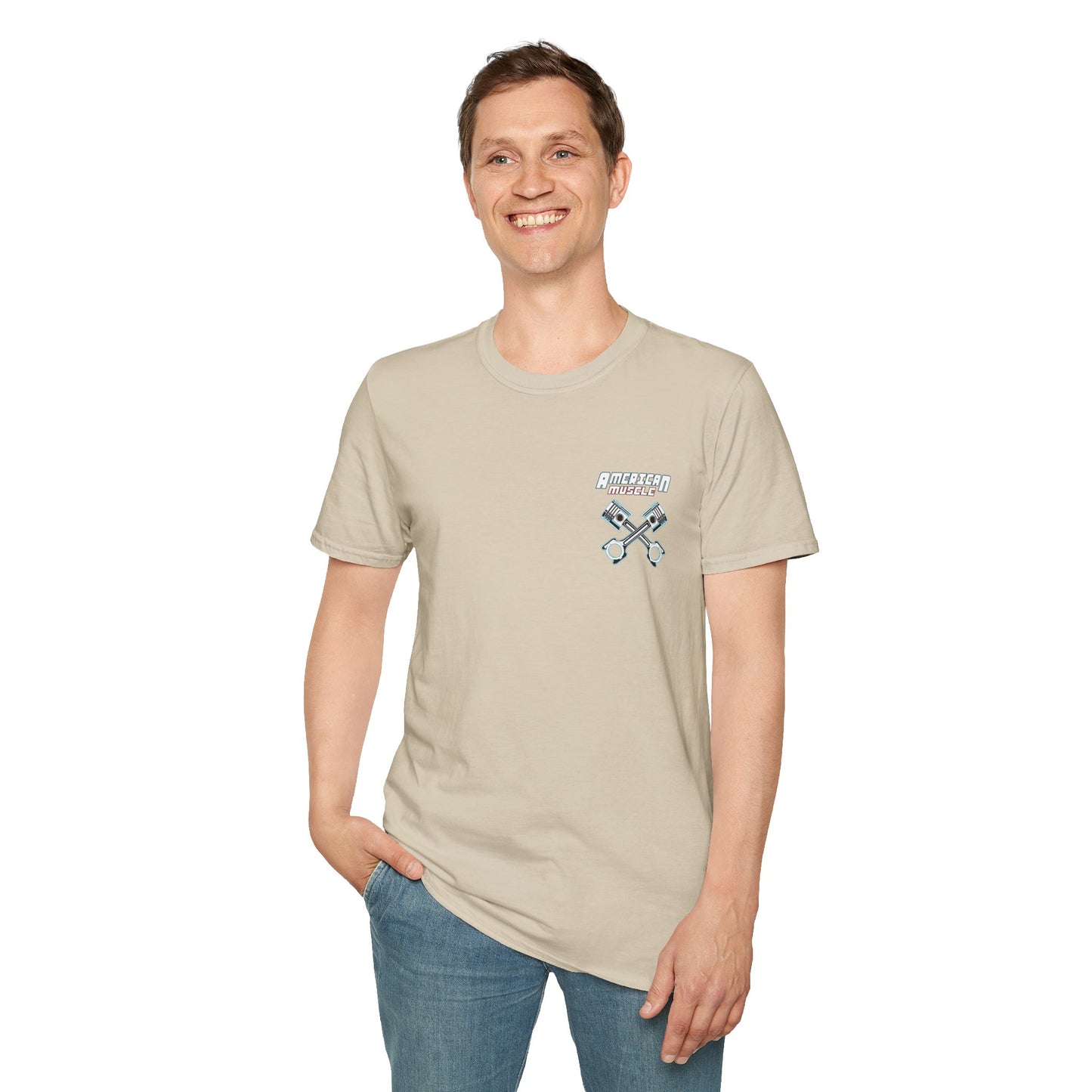 American Muscle Graphic T-Shirt