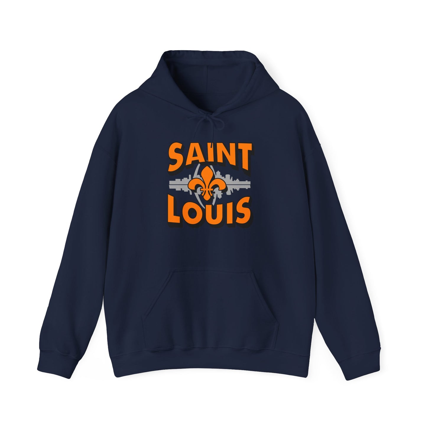 Saint Louis Graphic Hoodie — City Skyline Saint Louis Hoodie