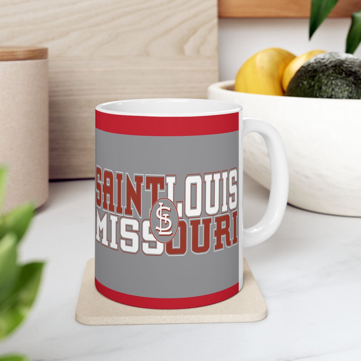 Ceramic Mug Saint Louis Missouri Design