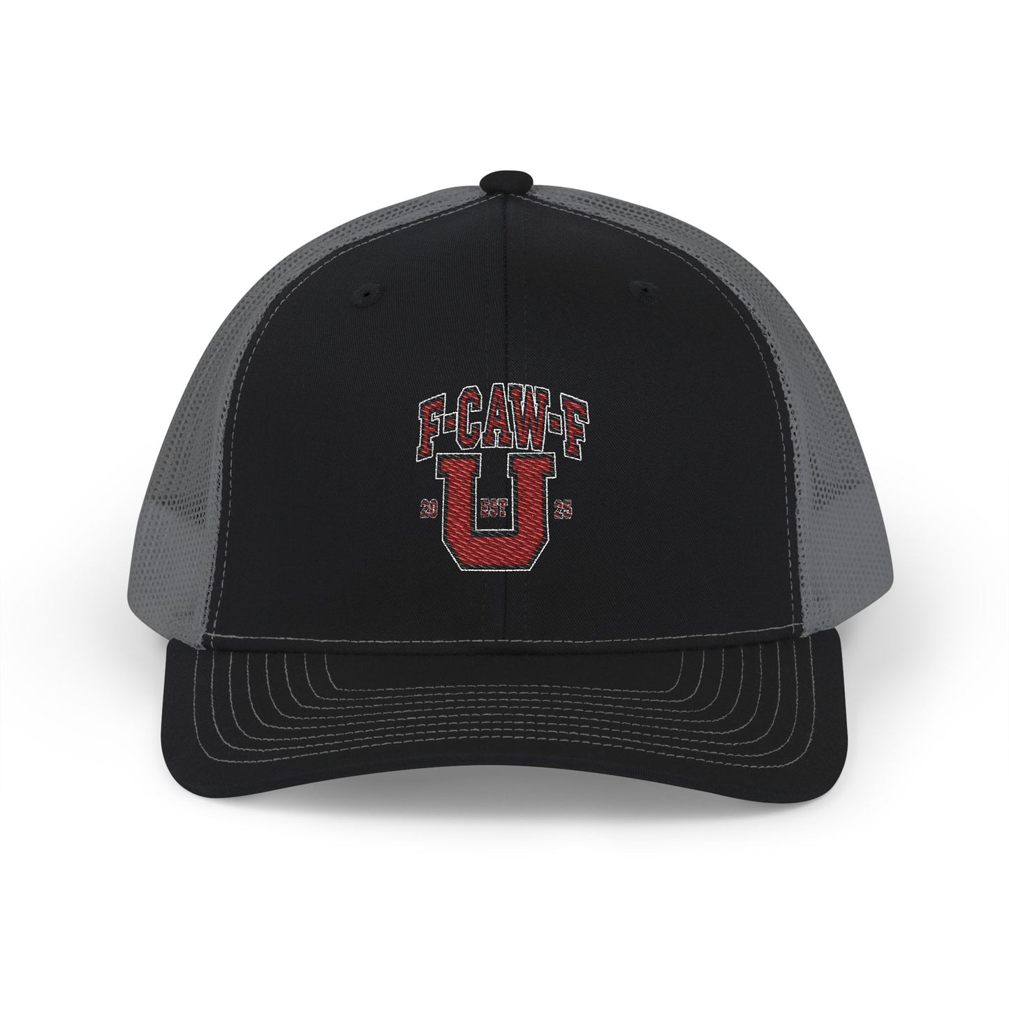 F-CAW-F U Snapback Trucker Cap (Embroidery)