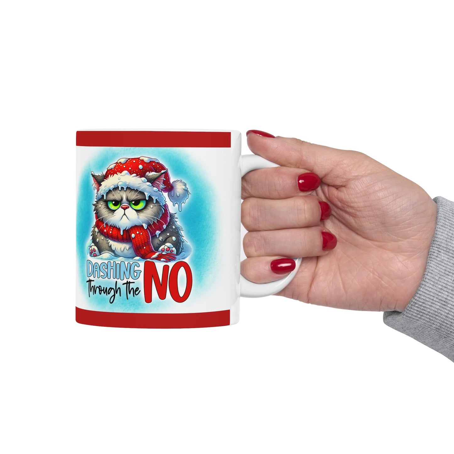 Christmas Cat Mug