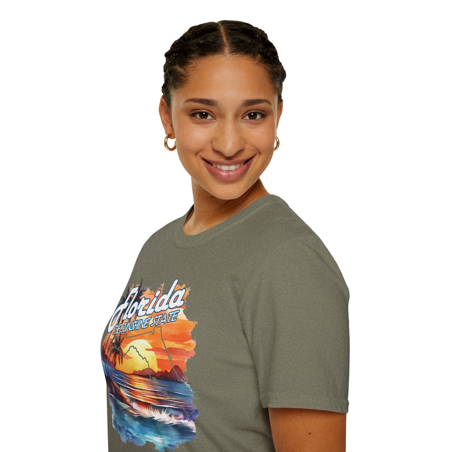 Florida Sunshine State T-Shirt - Unisex Softstyle