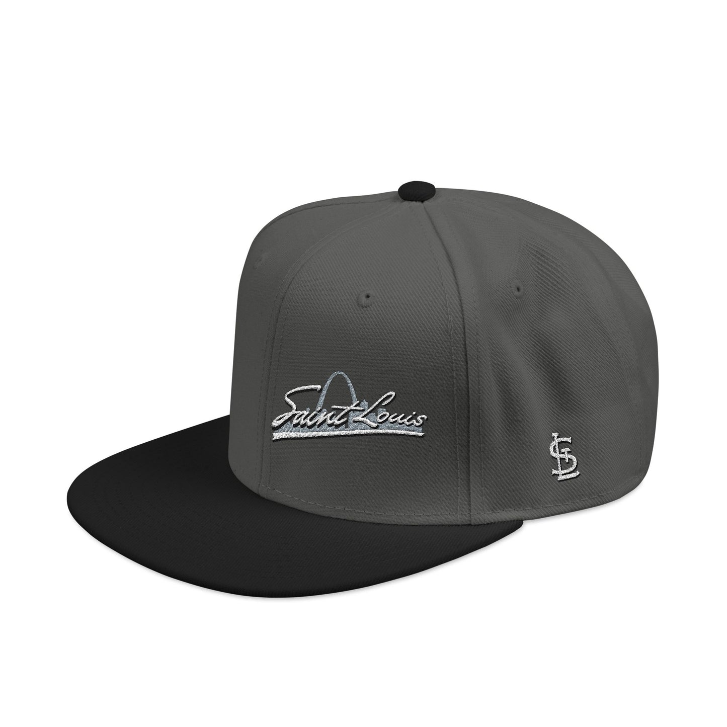 Snapback (Embroidery)-Offset Saint Louis Logo Printify