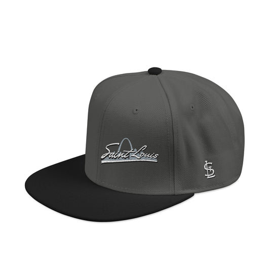 Snapback (Embroidery)-Offset Saint Louis Logo Printify