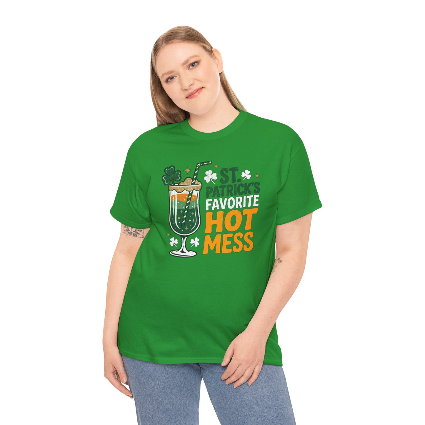 St. Patrick's Day "Favorite Hot Mess" T-Shirt