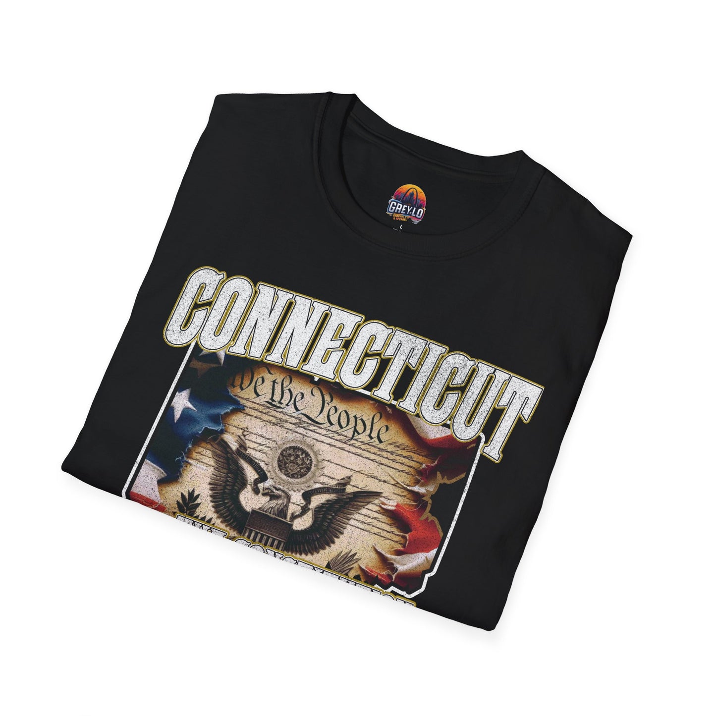 Connecticut The Constitution State Unisex Soft style T-Shirt
