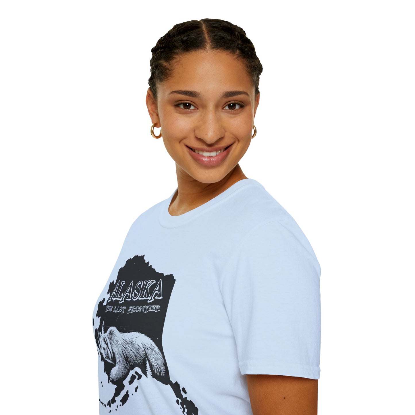 Alaska The Last Frontier Graphic Unisex Softstyle T-Shirt