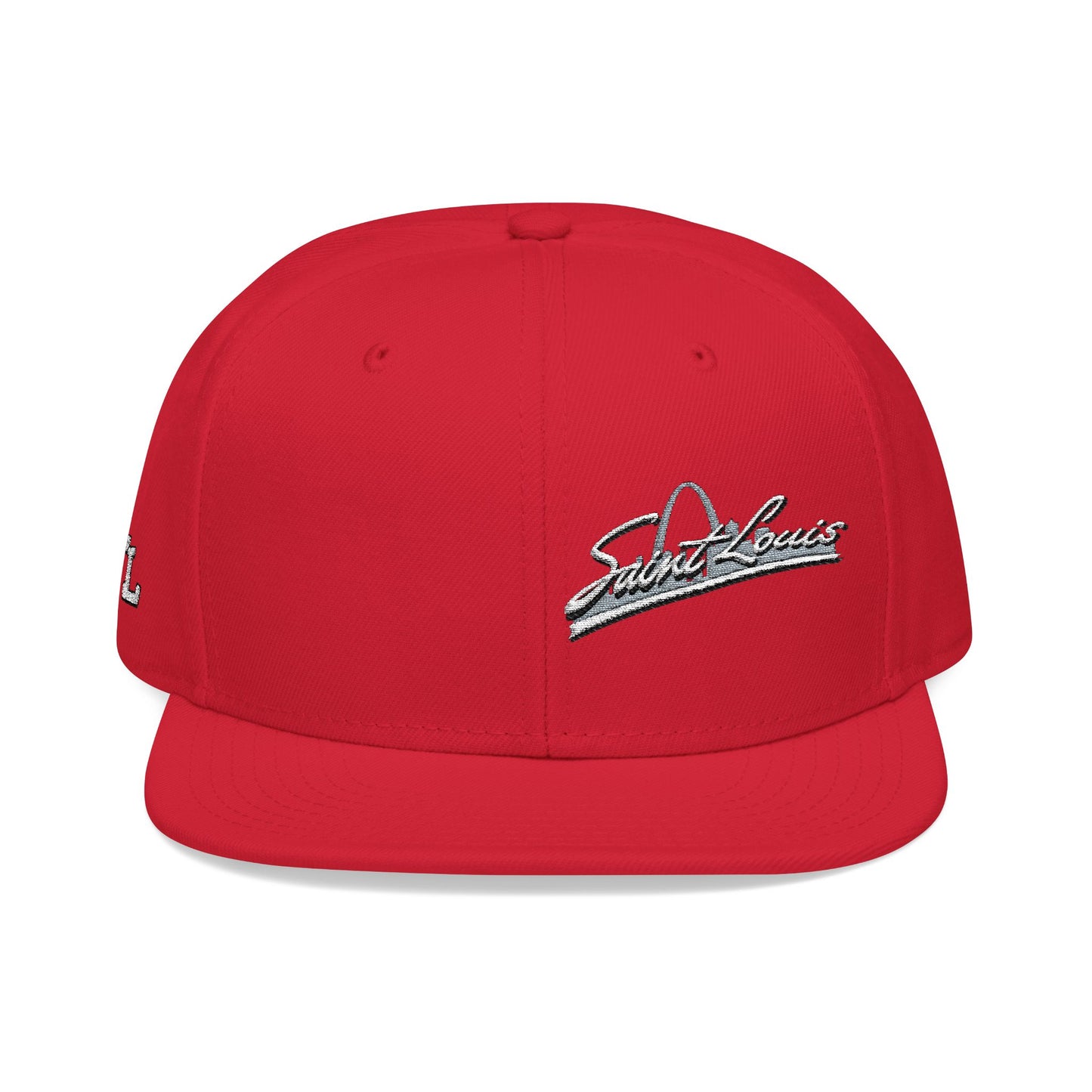 Snapback (Embroidery)-Offset Saint Louis Logo Printify