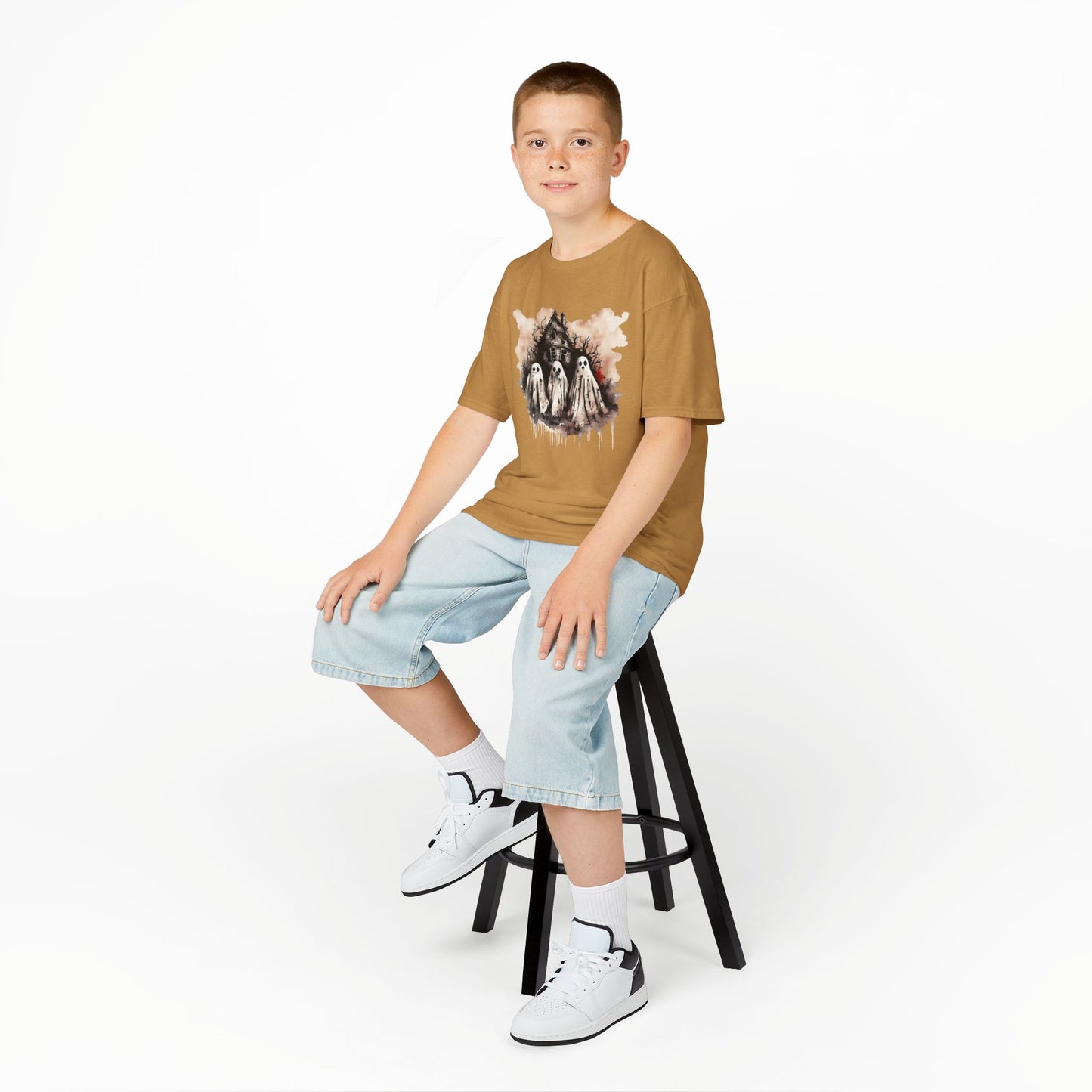 Kids- Haunted House Graphic Tee