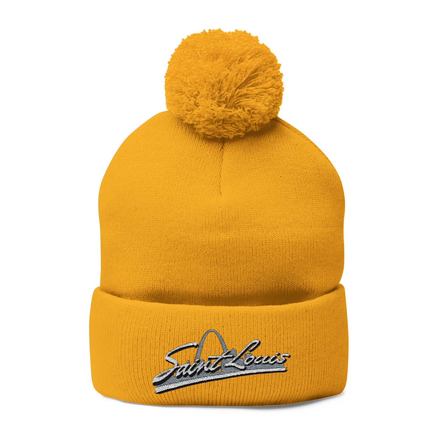 Knit Cap - Saint Louis Embroidered Design