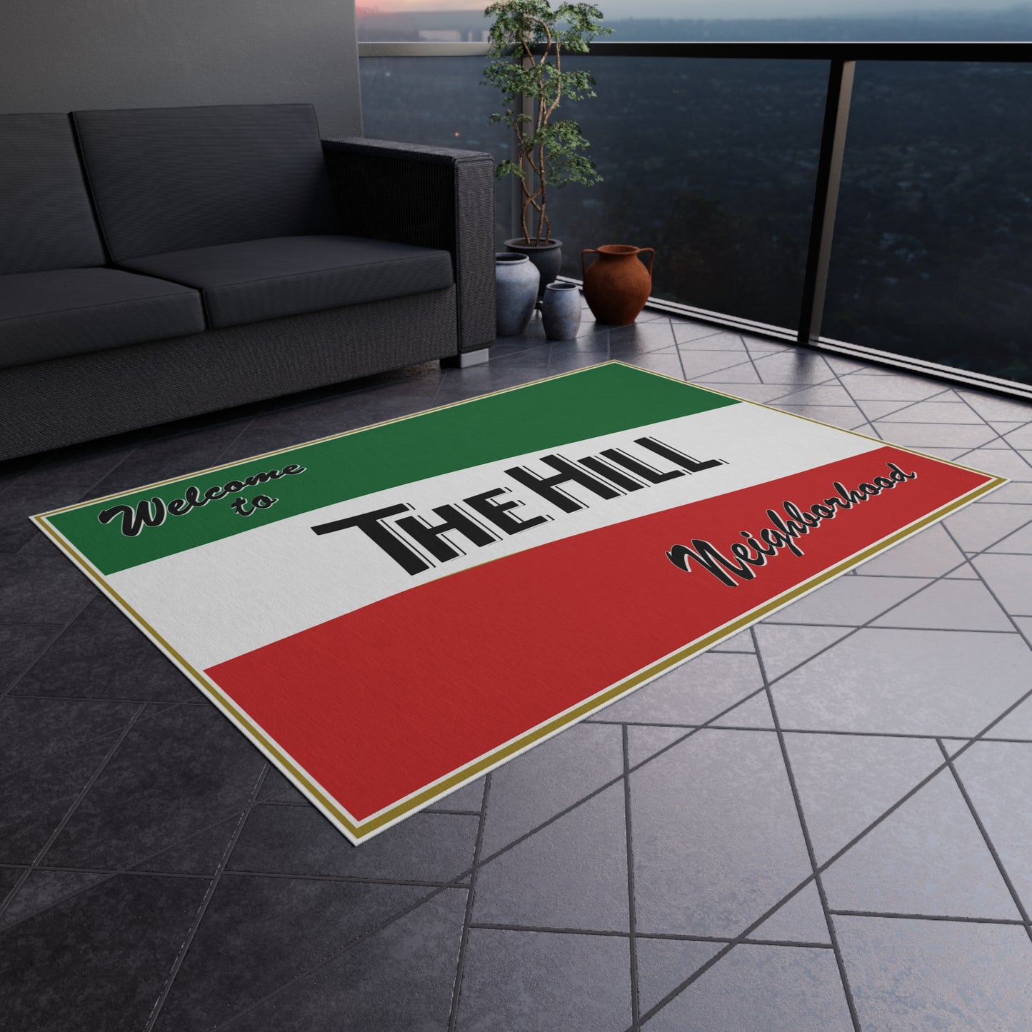 Welcome Hill Neighborhood Rug