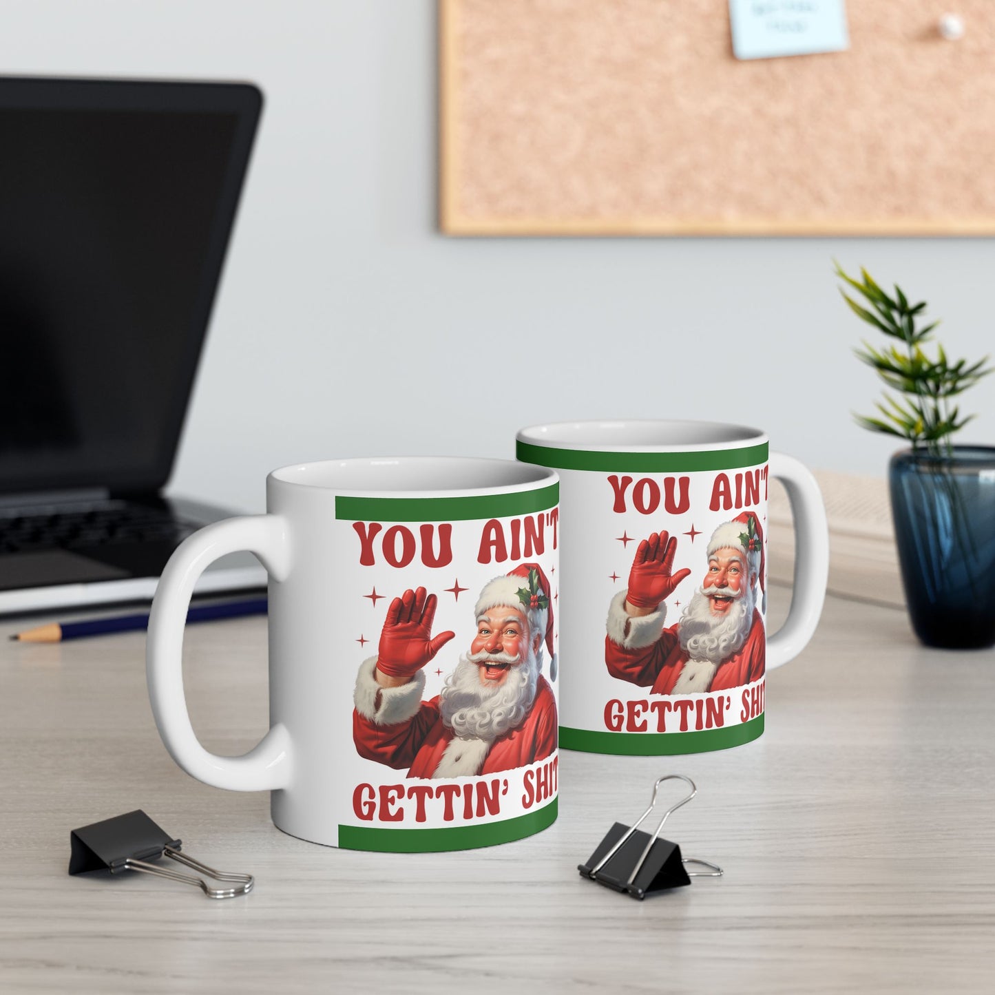 Christmas Santa Ceramic Mug