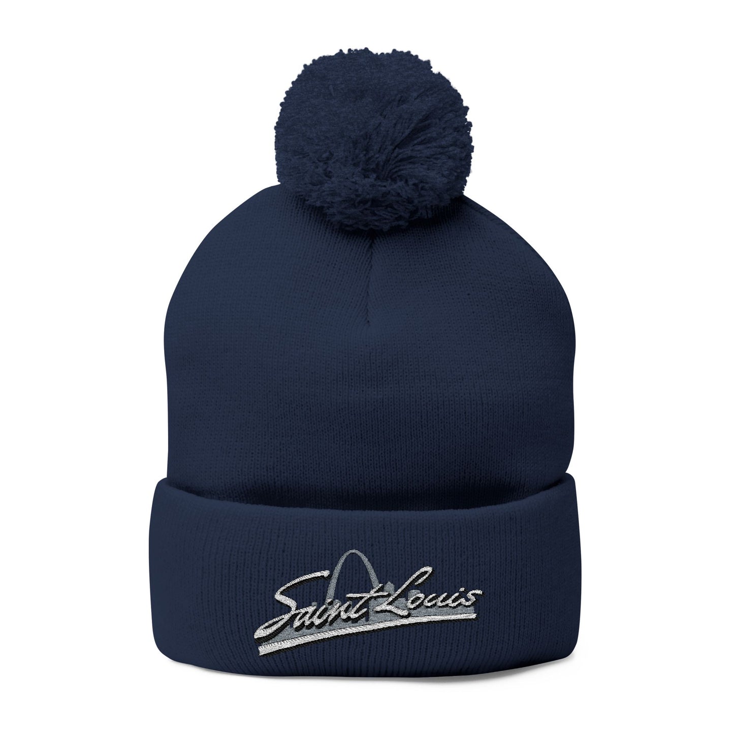 Knit Cap - Saint Louis Embroidered Design