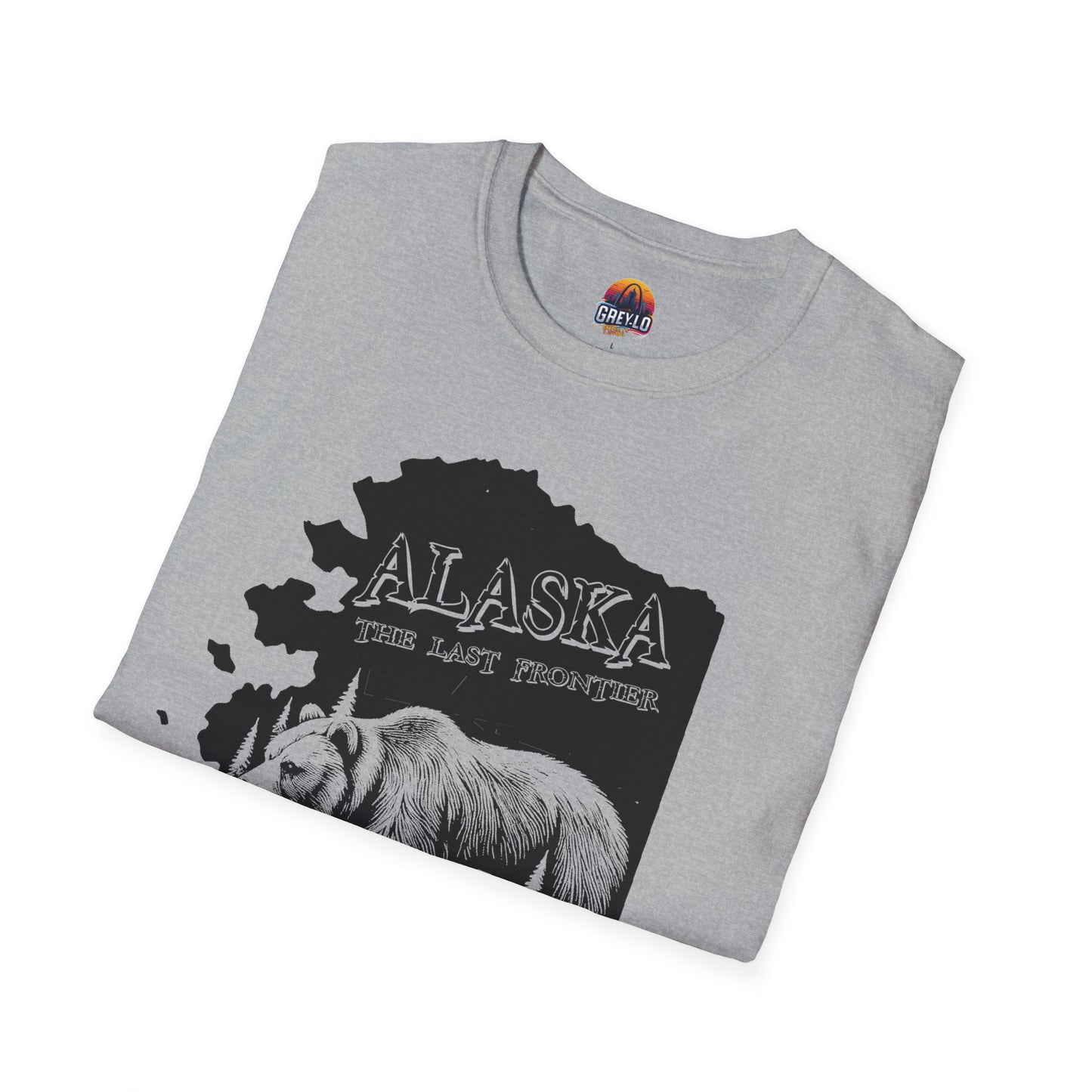 Alaska The Last Frontier Graphic Unisex Softstyle T-Shirt