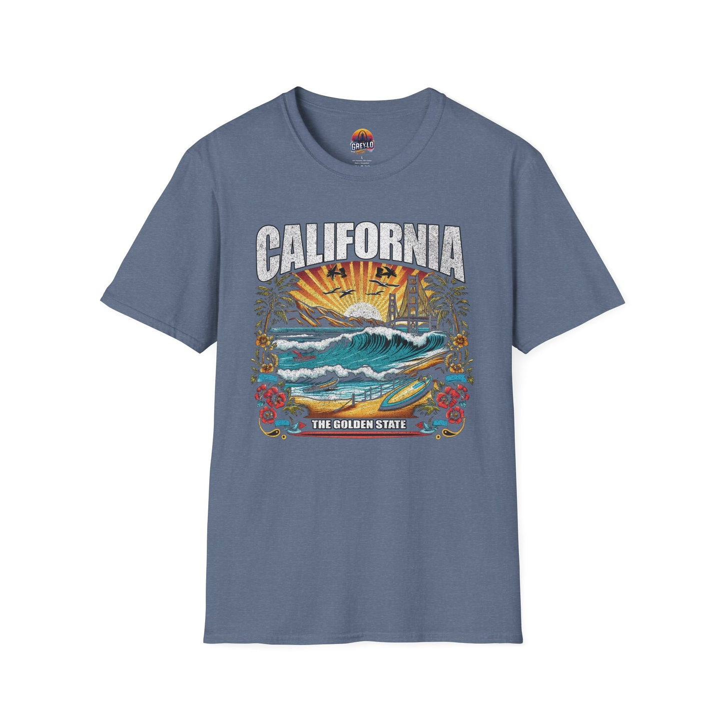 California The Golden State Graphic Tee