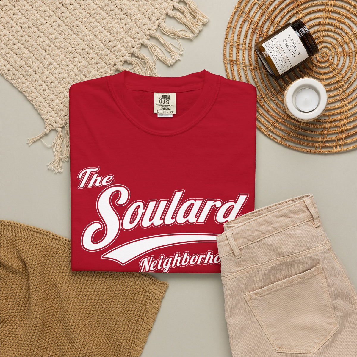 The Soulard Neighborhood Garment-Dyed T-Shirt