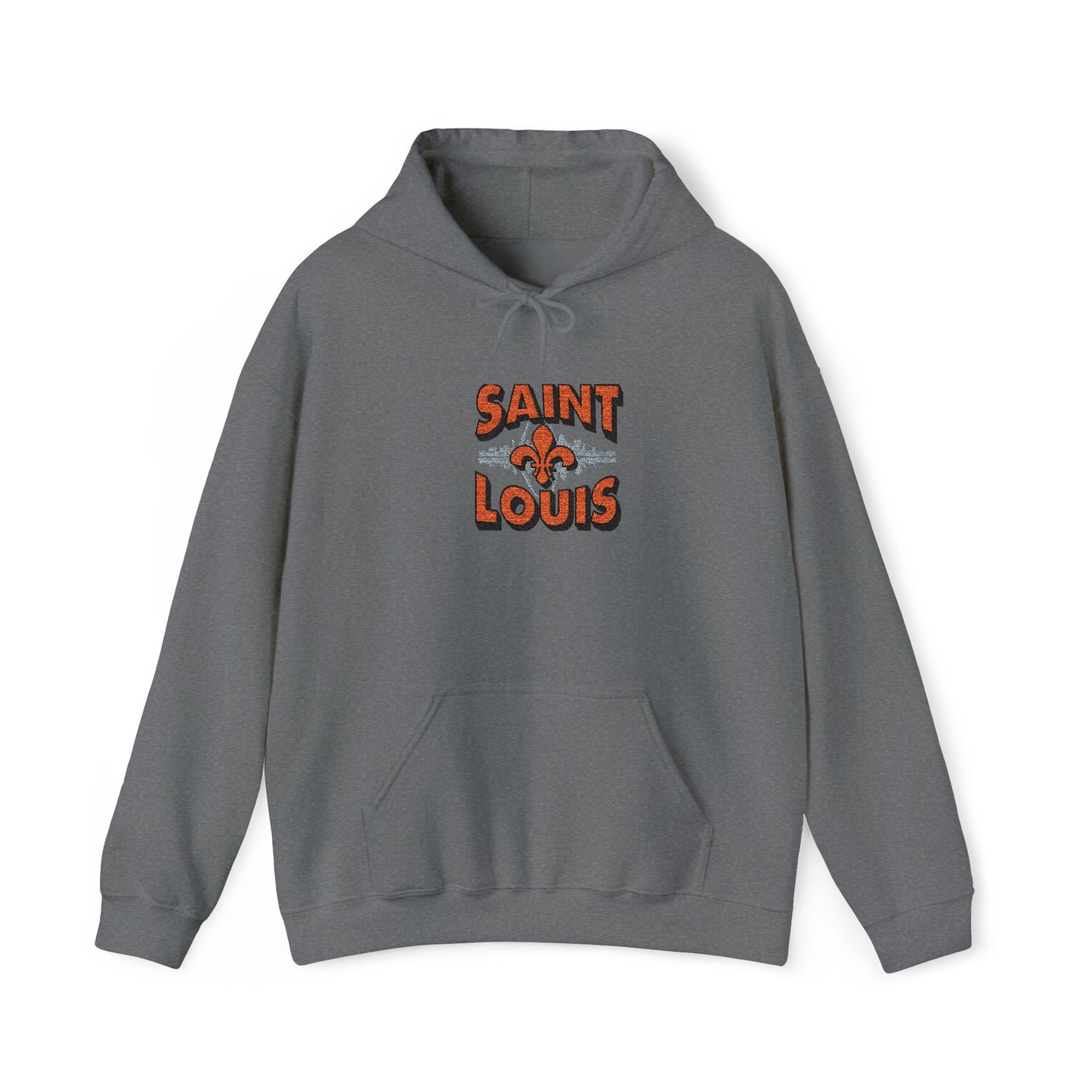 Saint Louis City Skyline Embroidered Hoodie