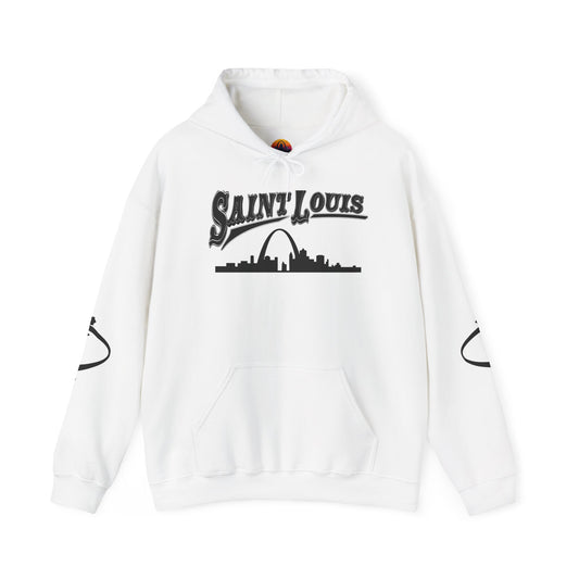 Saint Louis Skyline Hoodie - Unisex Heavy Blend™ Printify