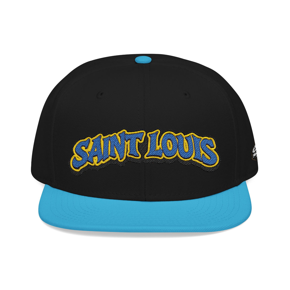 St. Louis Embroidered Snapback Hat — Retro Script Logo Cap