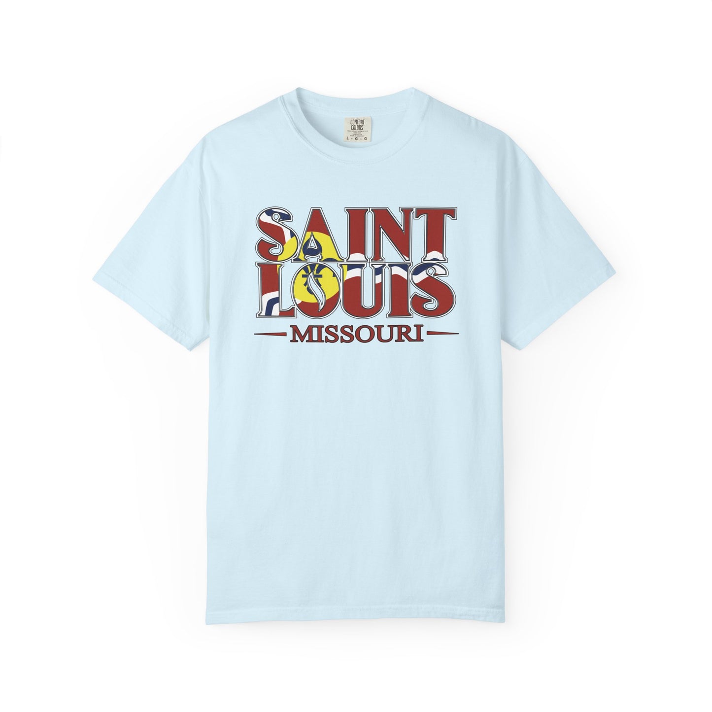 Saint Louis Missouri T-Shirt — Vintage St. Louis Flag Graphic Tee
