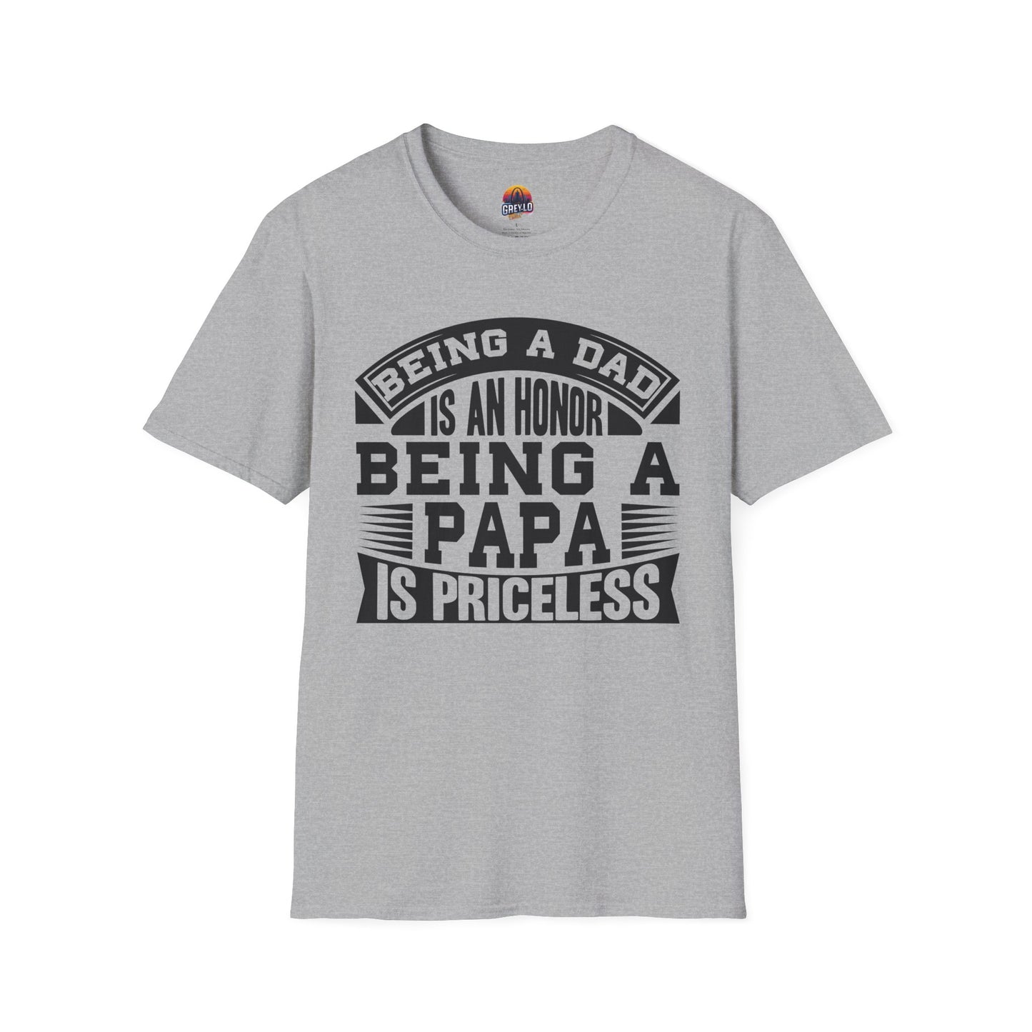 Priceless Papa TeeUnisex Softstyle T-Shirt