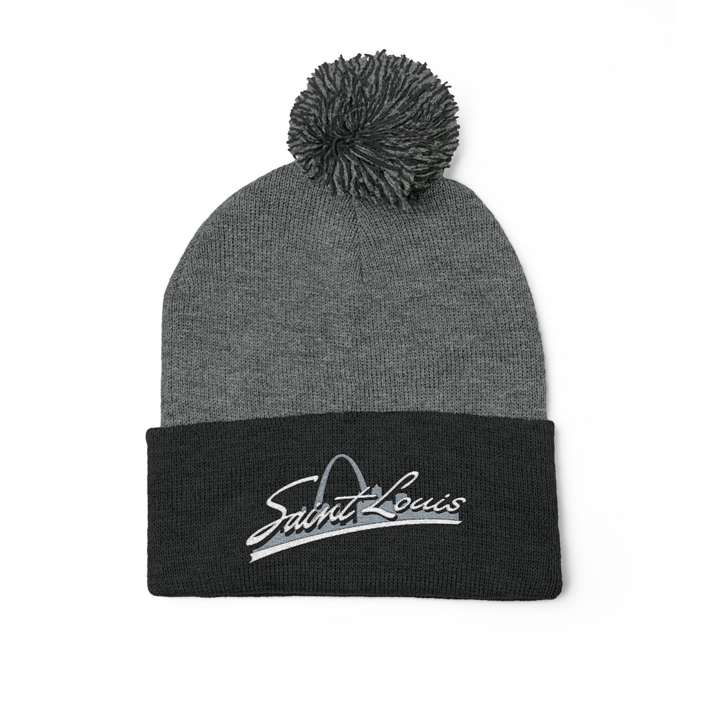 Knit Cap - Saint Louis Embroidered Design