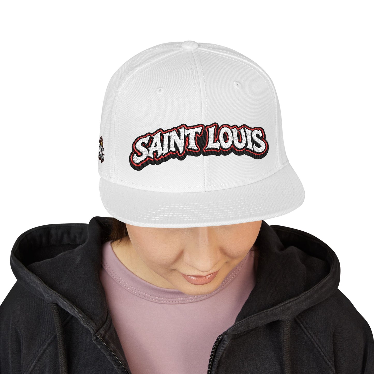 Snapback Hat — ‘St. Louis’ Embroidered Streetwear Cap