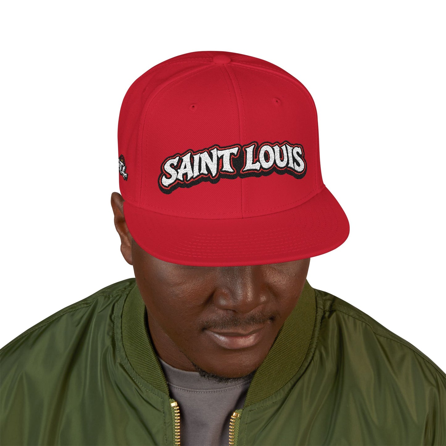 Snapback Hat — ‘St. Louis’ Embroidered Streetwear Cap