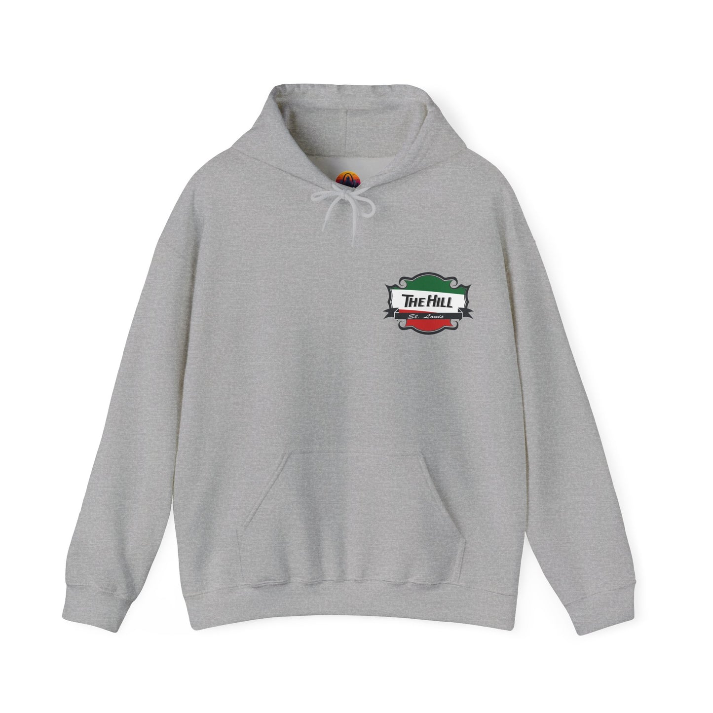 The Hill St. Louis Front & Back Hoodie Printify