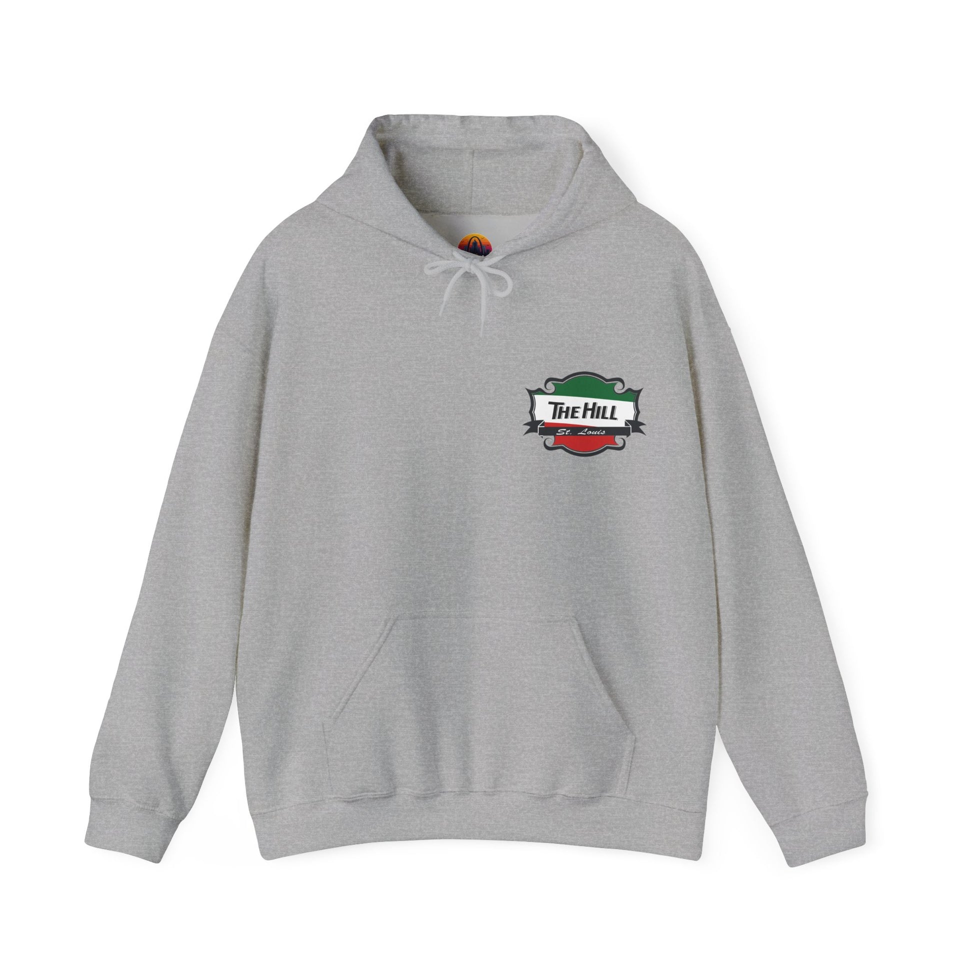 The Hill St. Louis Front & Back Hoodie Printify