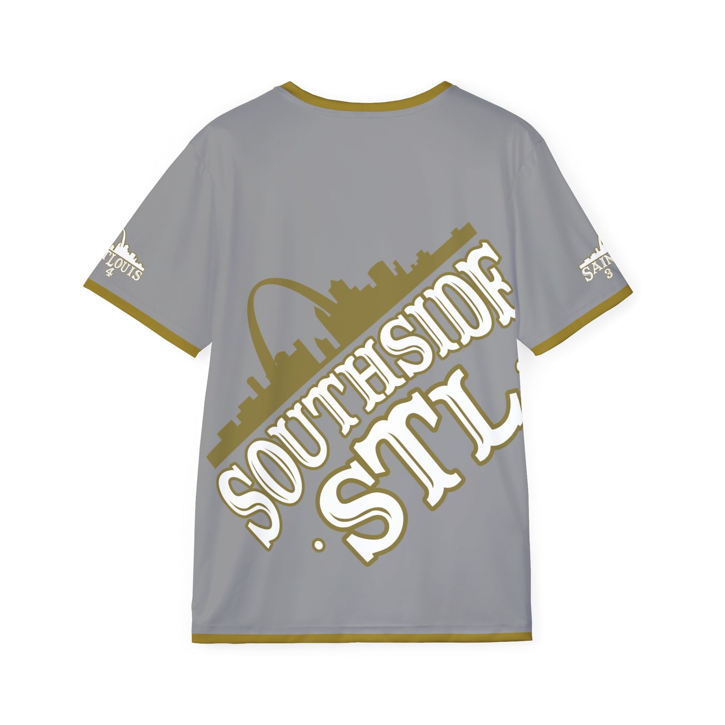 Southside STL All Over Print Sport Jersey (Grey)– Gold Skyline Edition