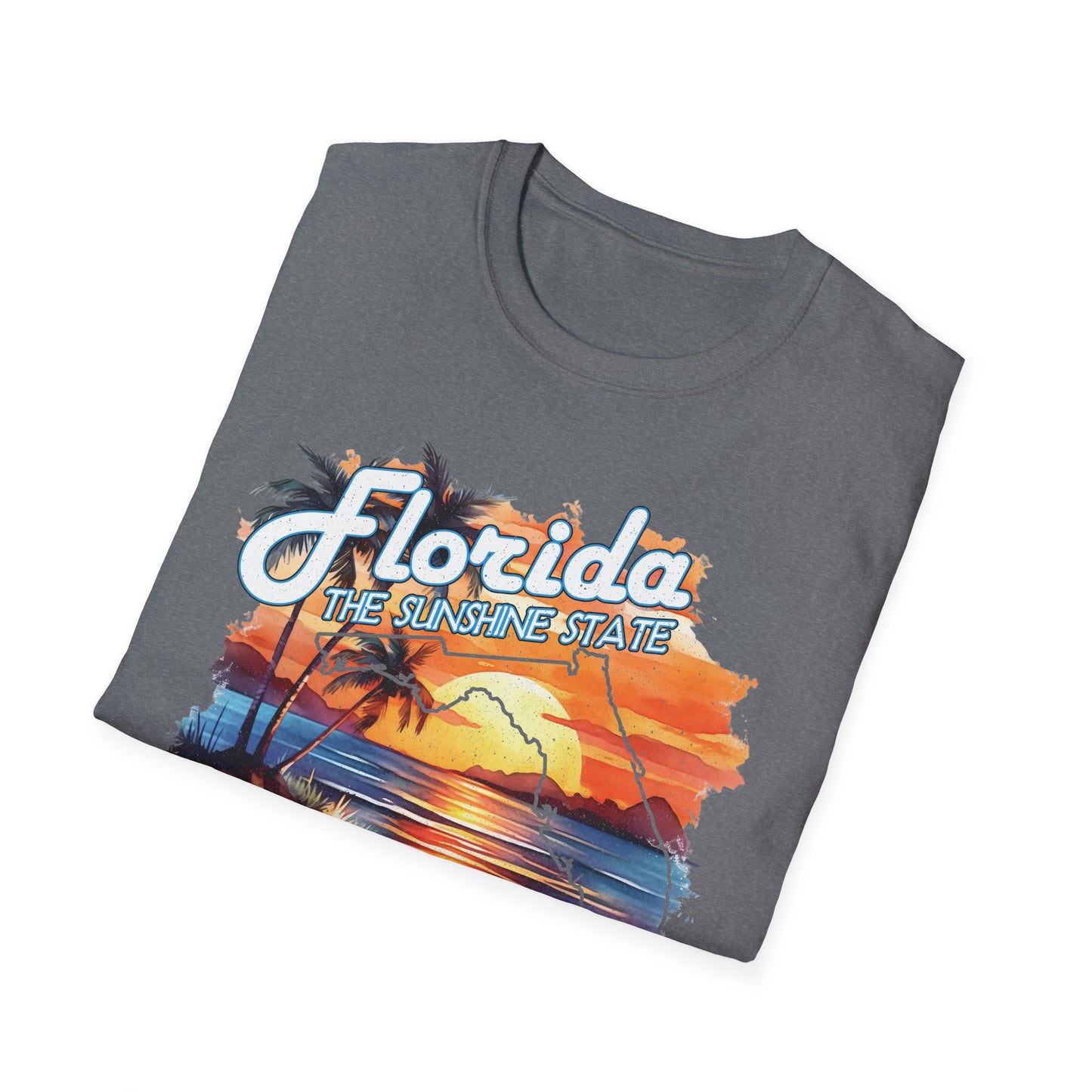 Florida Sunshine State T-Shirt - Unisex Softstyle