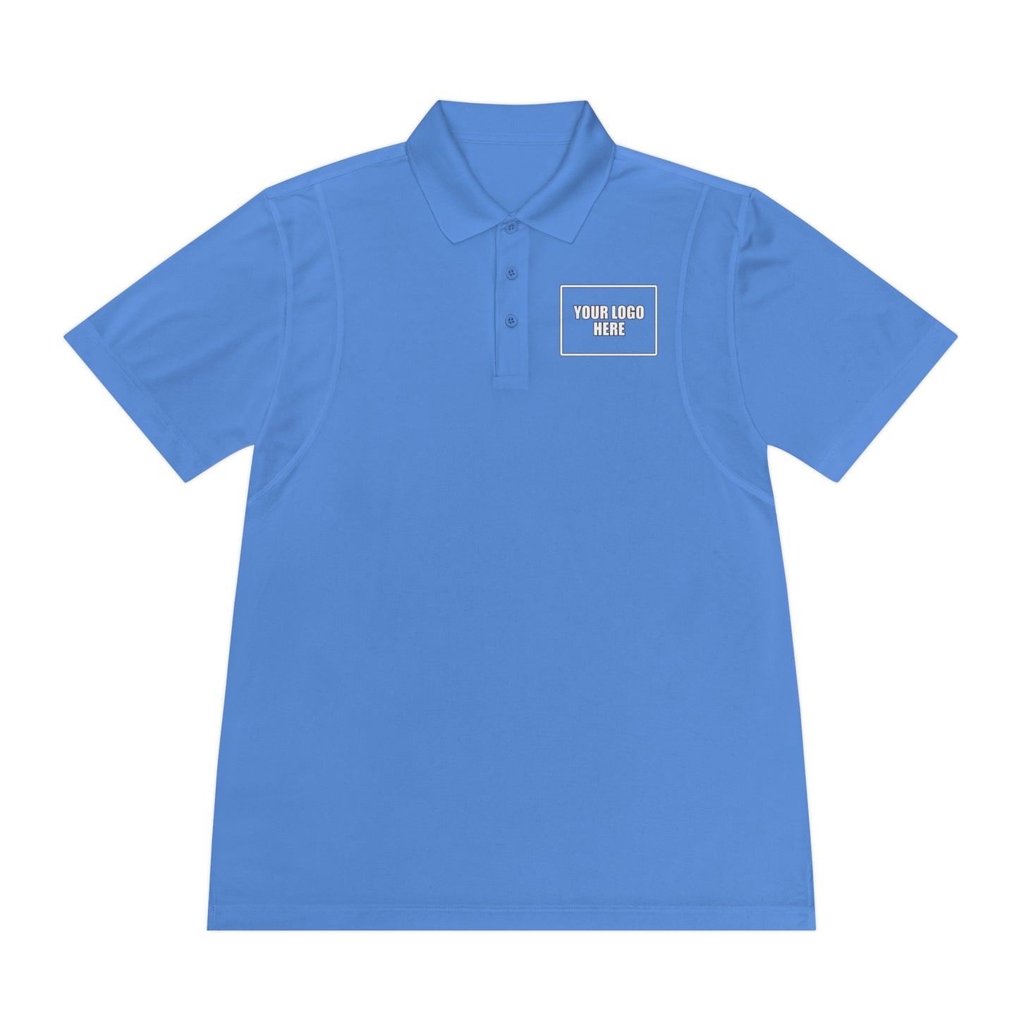 Customizable Sport Polo Work Shirt - Front & Back Logo Work Polo