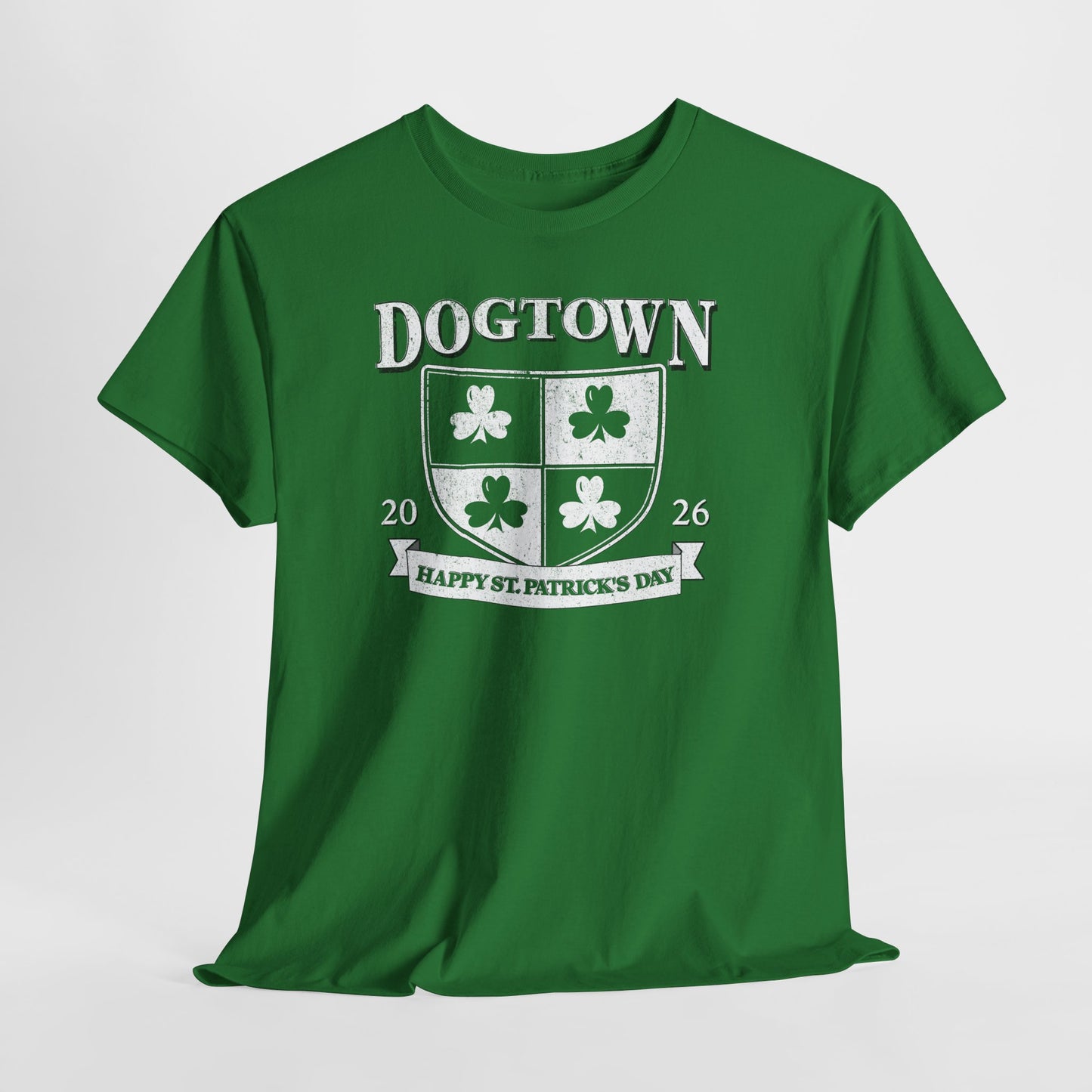 St. Patrick's Day Dogtown Shamrock T‑Shirt