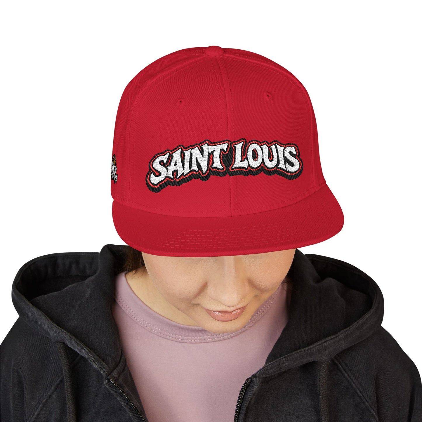 Snapback Hat — ‘St. Louis’ Embroidered Streetwear Cap