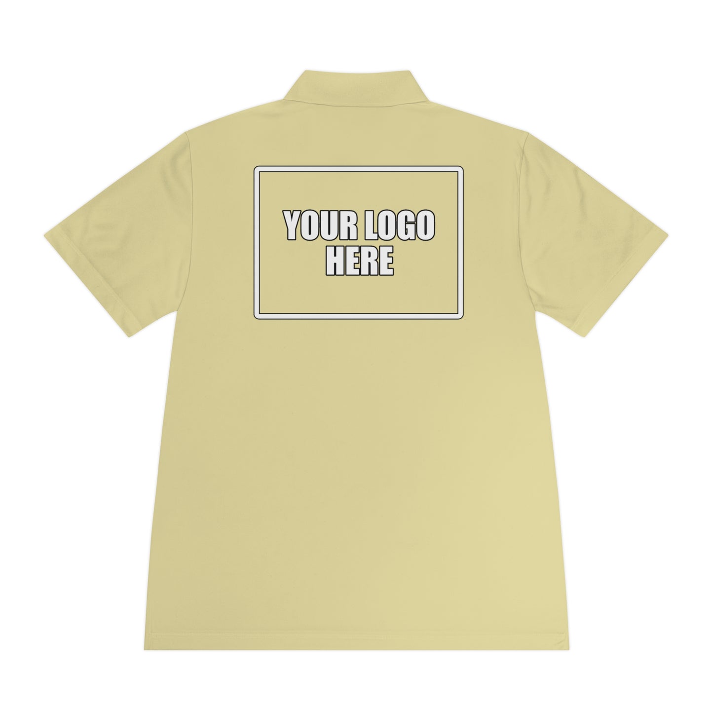 Customizable Sport Polo Work Shirt - Front & Back Logo Work Polo