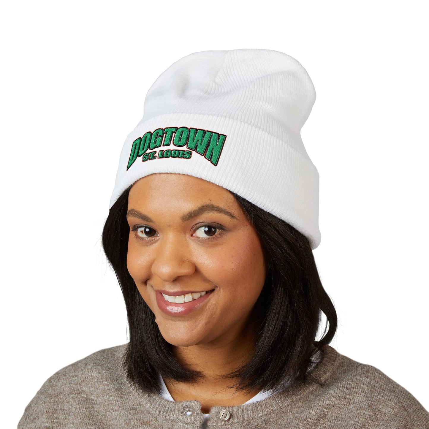 Beanie - Classic Cuffed Beanie Dogtown Saint Louis Design