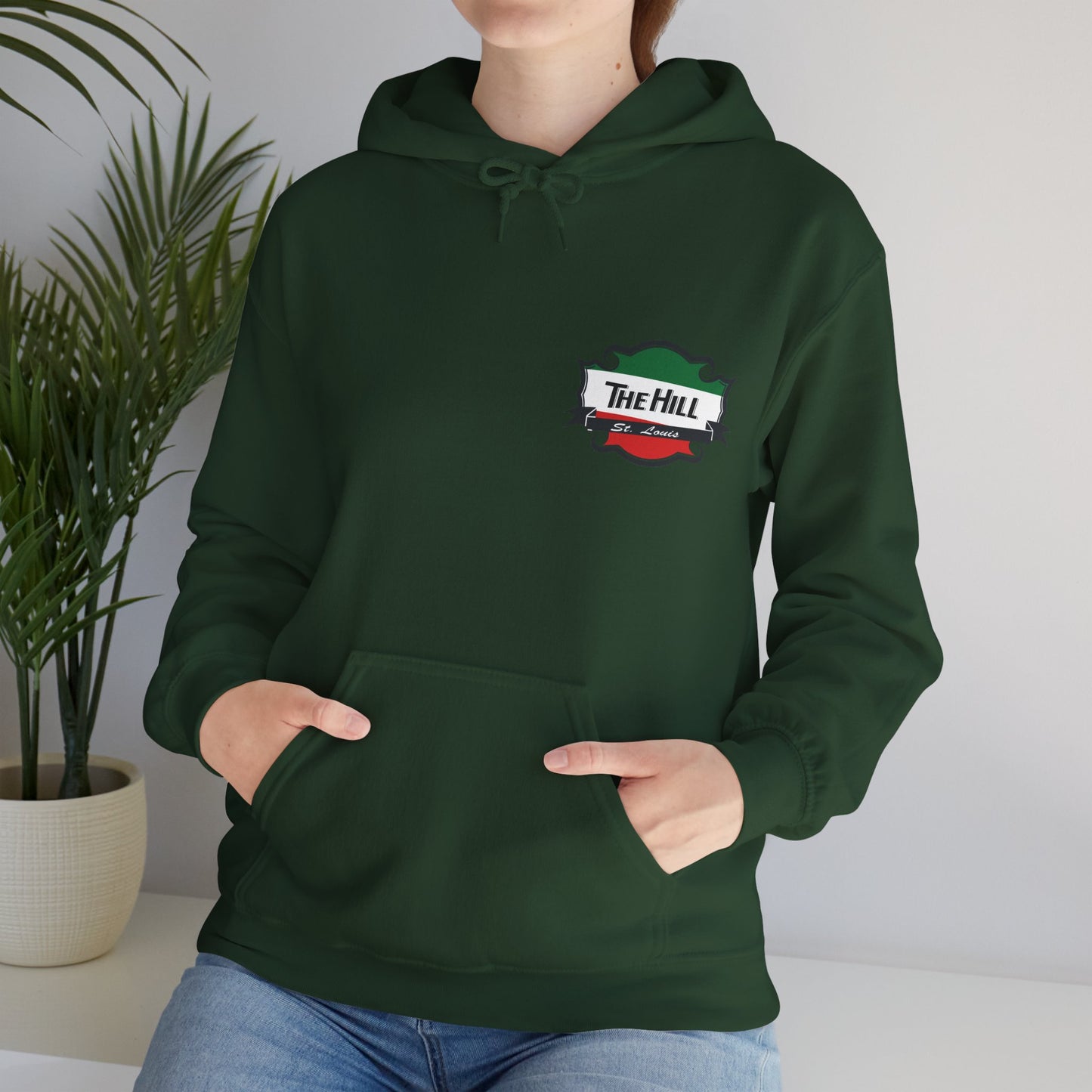 The Hill St. Louis Front & Back Hoodie Printify