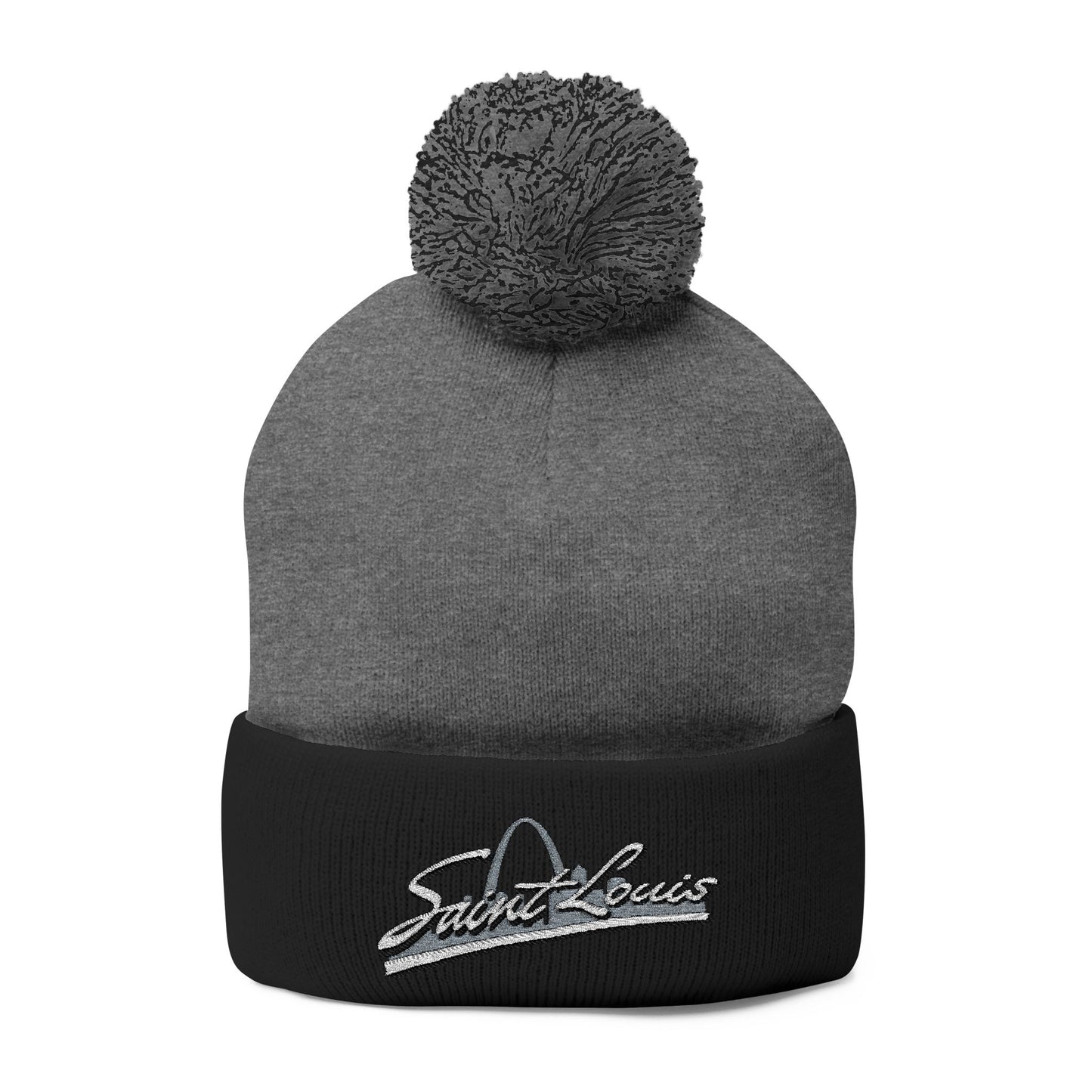Knit Cap - Saint Louis Embroidered Design