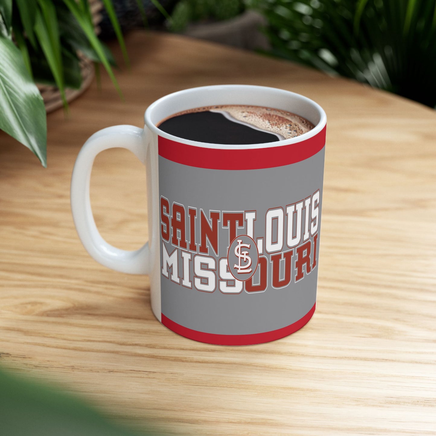 Ceramic Mug Saint Louis Missouri Design