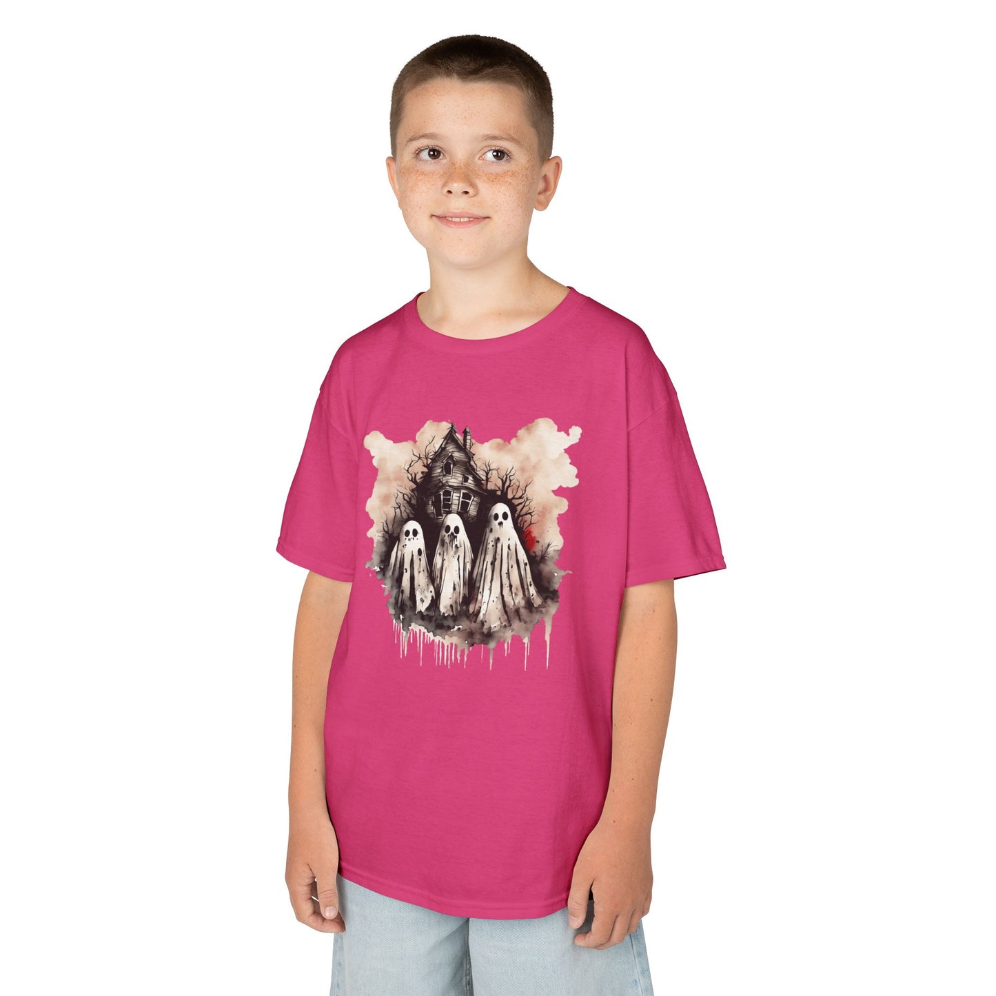 Kids- Haunted House Graphic Tee