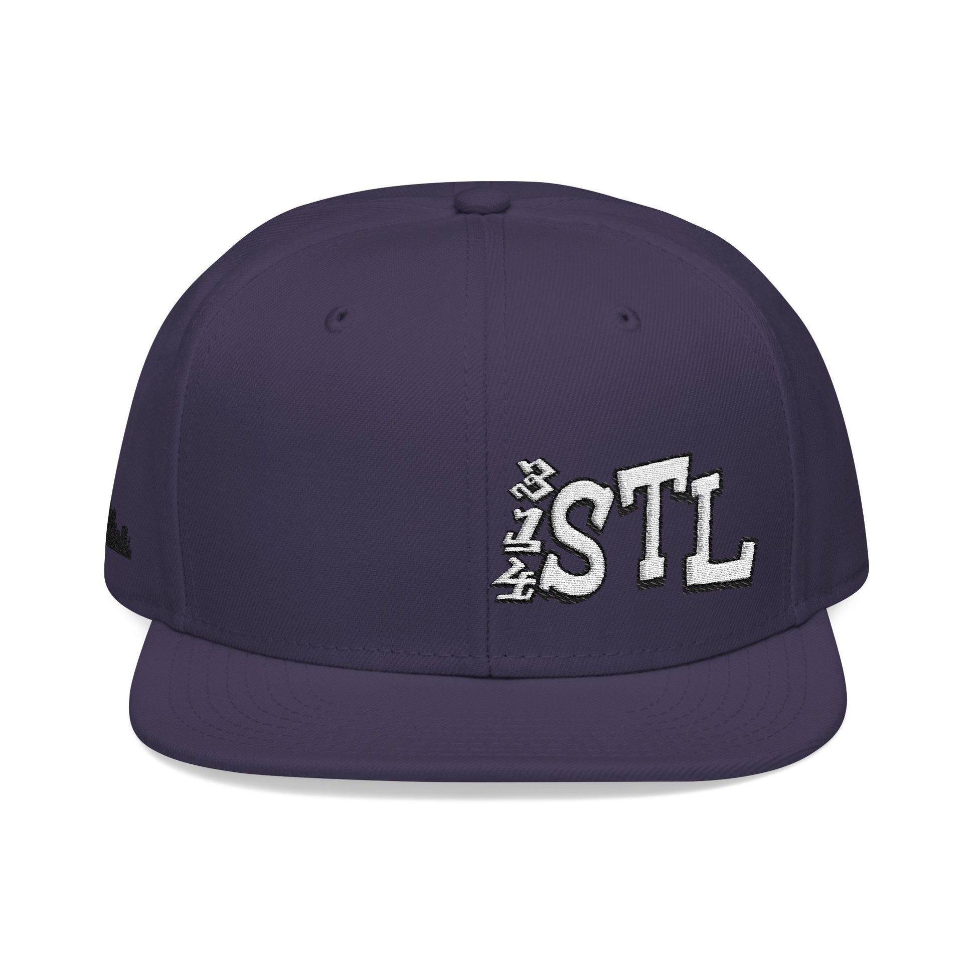 Embroidered Snapback Hat - 314 STL St Louis Embroidery Cap Printify