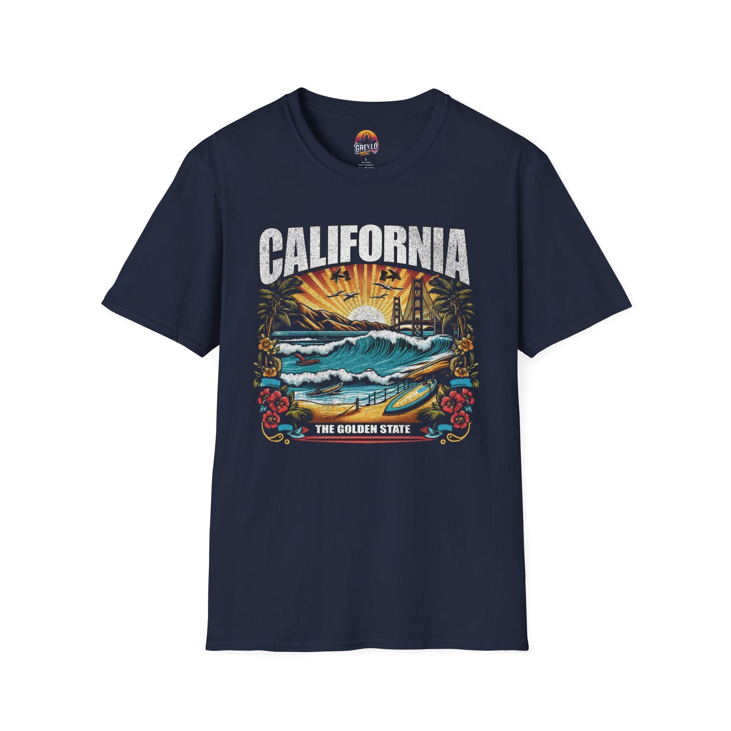 California The Golden State Graphic Tee