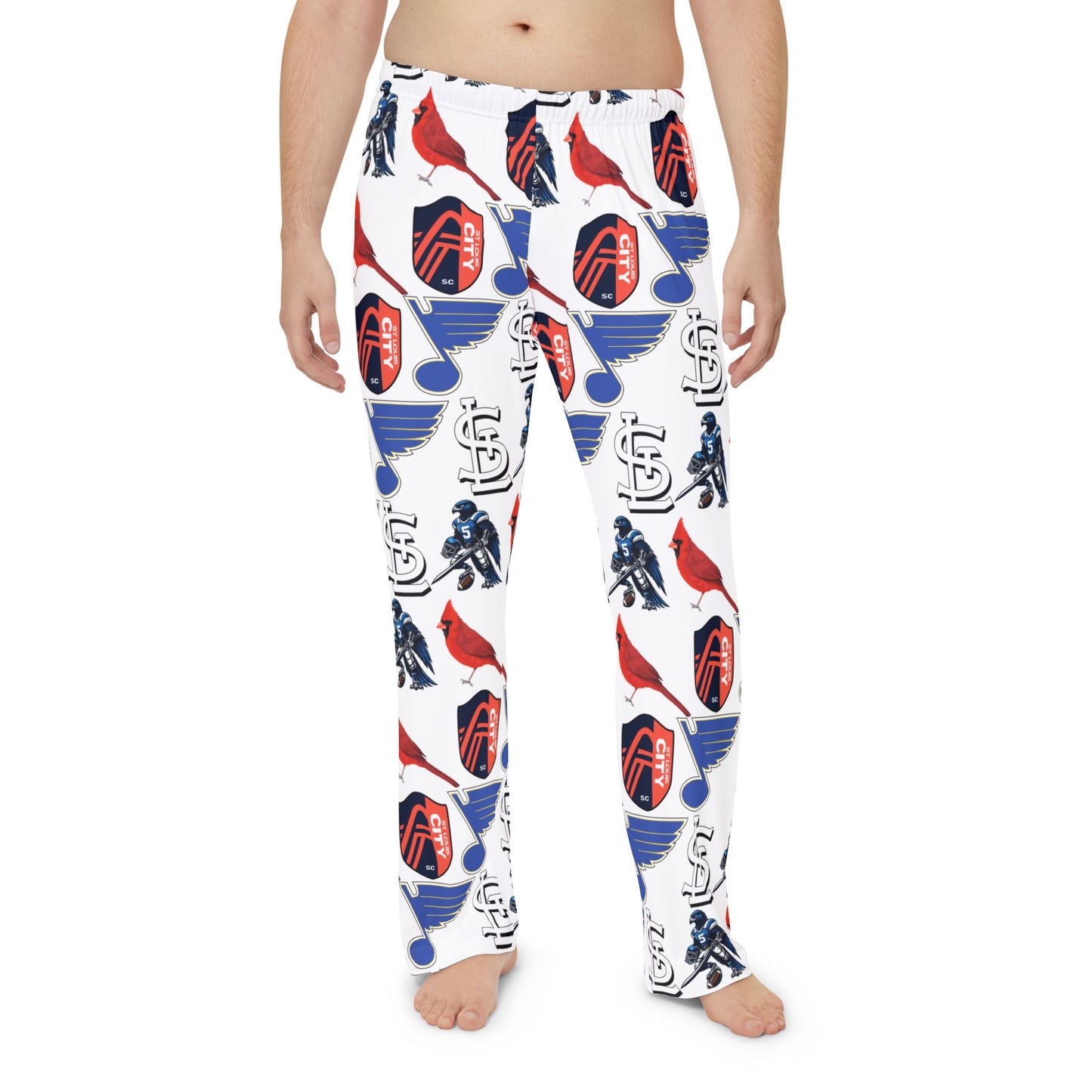 Pajama Pants - St Louis Sports Design Printify
