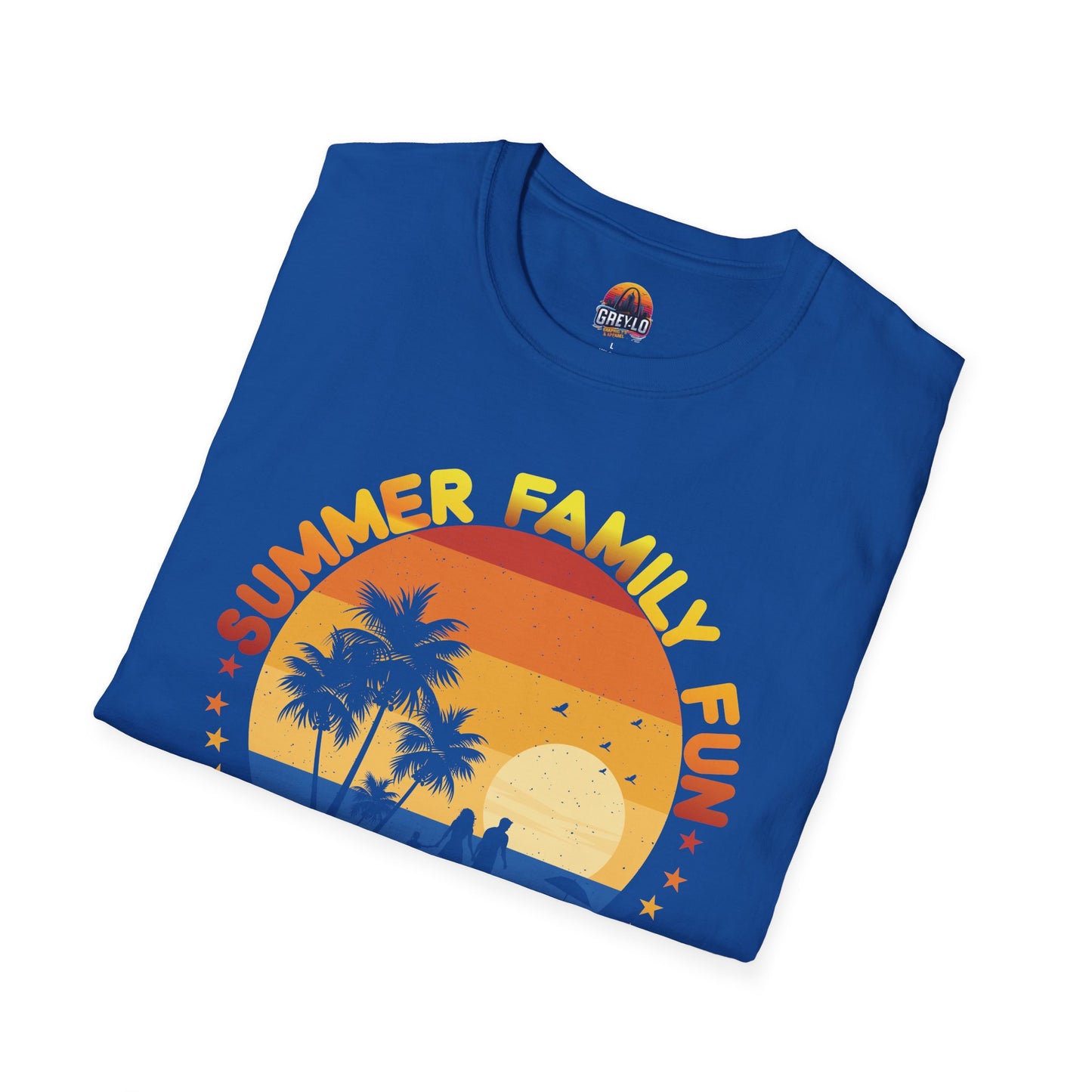 Summer Family Fun Graphic Tee Unisex Softstyle T-Shirt