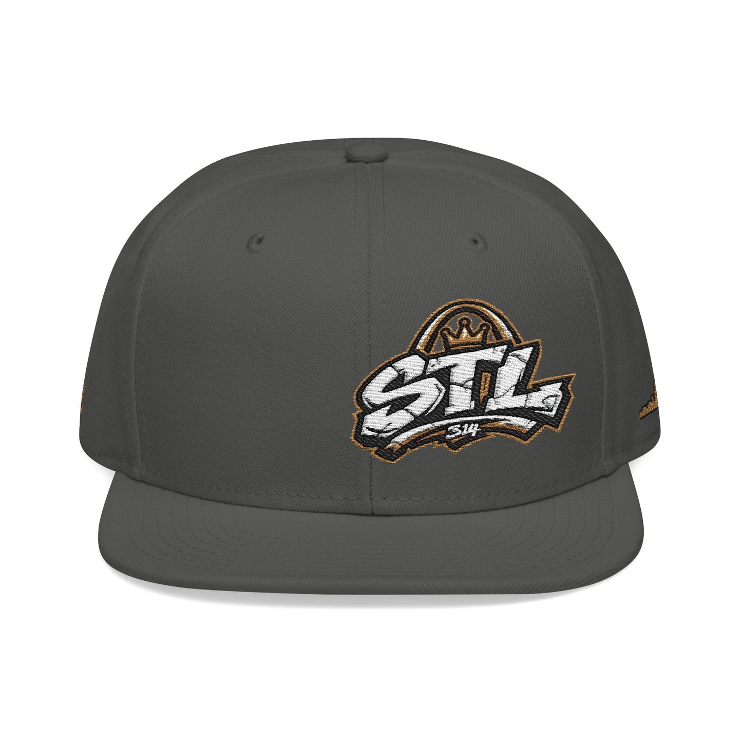 STL Embroidered Snapback Hat — St. Louis Retro Logo Cap